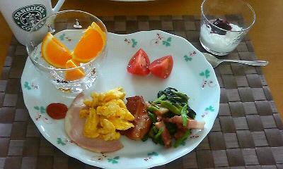 朝食